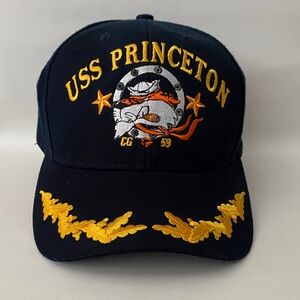 USS Princeton Navy Cap Hat